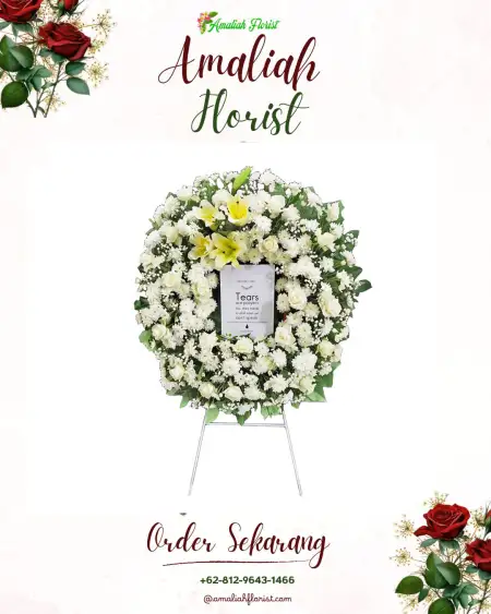 Krans Bunga Duka 15 Ilir