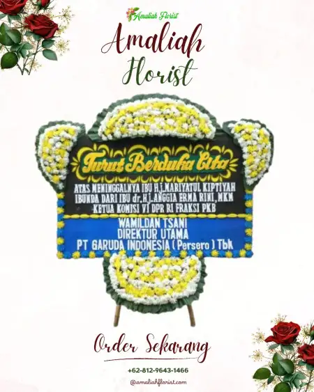 Papan Bunga Duka 15 Ilir